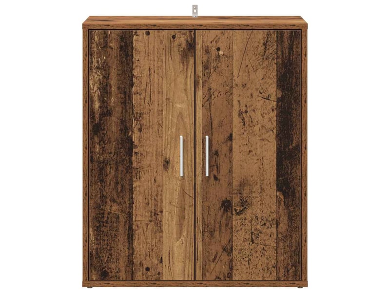  Meuble à chaussure, cabinet à chaussures 60x35x70 cm bois ancien shl5156  - Conforama E