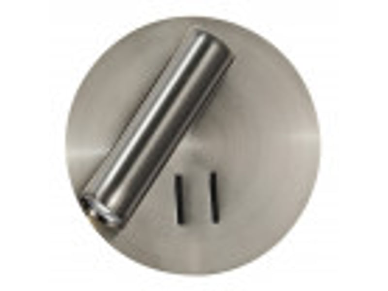  Applique murale fabrilamp manet nickel led intégrée 2 w 130 lm 4000 k 14x14x12 cm 171462R03 - Conforama B