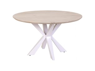 Table à manger en bois 130 x 130 x 77h cm