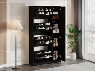 Meuble à chaussures 20 paire(s)  <strong>REDOM</strong>  <strong></strong> coloris noir