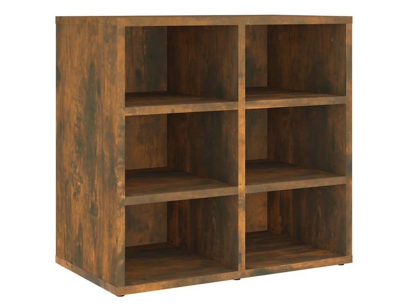  Meuble à chaussure | armoire à chaussures chêne fumé 52,5x30x50 cm  - Conforama A