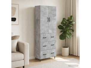Armoire <strong></strong> <strong></strong> coloris gris largeur 66 cm
