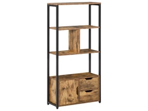 Bibliotheque coloris  bicolore 3 étagère(s) <strong>PANGIVO</strong> <strong></strong> - 58 cm x 122 cm