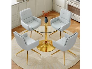 Ensemble table 4 chaise(s)