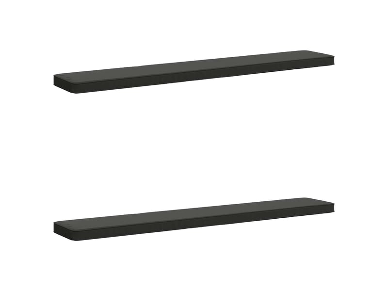  Lot de 2 coussins de banc, coussins d'assise vught 100 % polyester cf58323  - Conforama A