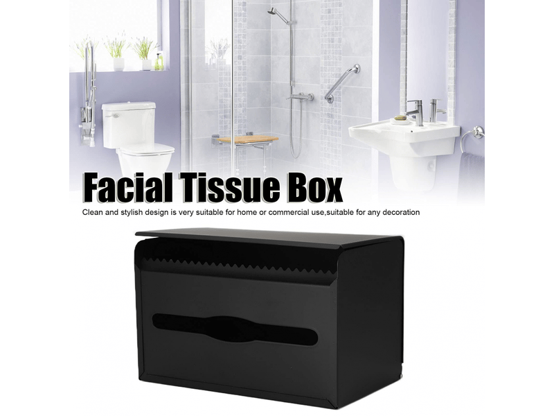  Porte-mouchoirs en acier inoxydable 304 pour cuisine, salle de bain, chambre à coucher (boîte à mouchoirs 4352b)  - Conforama D