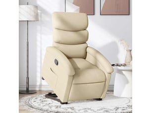 Fauteuil fixe  <strong></strong> Tissu beige