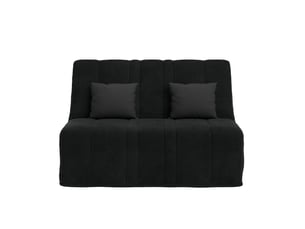 Banquette lit BZ couchage Régulier RELAXIMA déhoussable noir