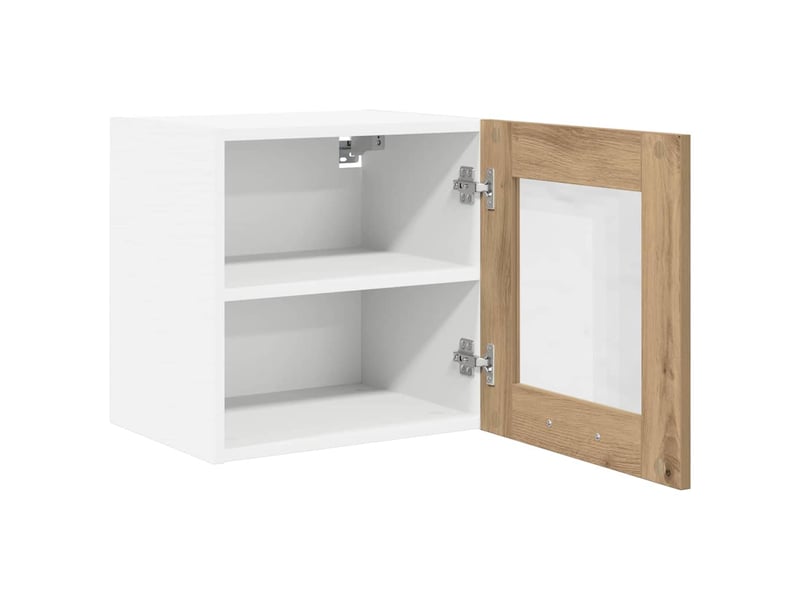  Meuble de rangement cuisine, armoire suspendue chêne artisanal 40x31x40cm  - Conforama E