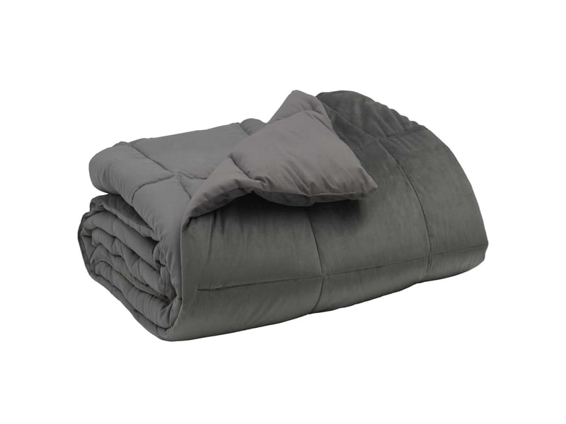  Duvet d'hiver - couette 155 x 200 cm hiver - couette microfibre (100% polyester)  - Conforama A