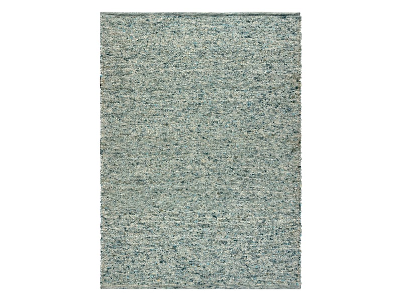  Tapis nepal lagoon ii turquoise mélange - laine, double face, naturel 140x190 cm  - Conforama B