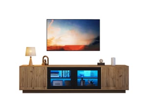 Meuble tv coloris bicolore 180 cm OKWISH