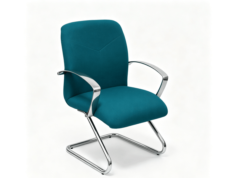  Fauteuil de réception caudete piqueras y crespo  blue 61 x 85 cm bleu - tissu avec accoudoirs fixes S5704251 - Conforama A