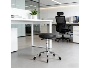 Tabouret de bureau <strong>FLORAGRACE</strong> <strong>4071258313286</strong> avec assise réglable en hauteur