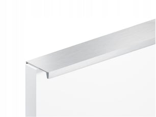Poignée en aluminium um-494, 416mm, argent mat