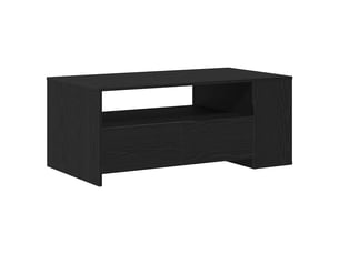 Table basse rectangulaire coloris noir  