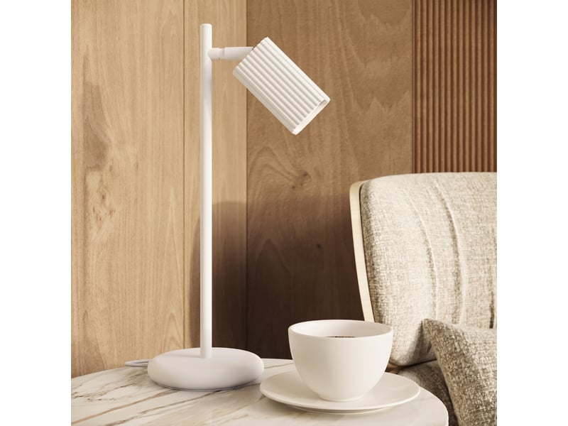  Plafonnier rayo 3l blanc aluminium moderne 16.5x45x6cm SL.3137 - Conforama D