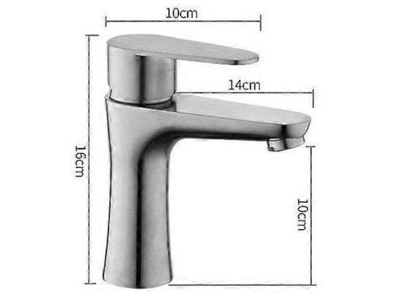  Ulisem robinet de salle de bain à poignée unique, robinet de lavabo de salle de bain, robinet de lavabo PB384006 - Conforama D