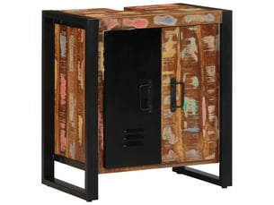 Armoire de salle de bain, cabinet de salle de bain marron 55 x 35 x 60 cm cf65105