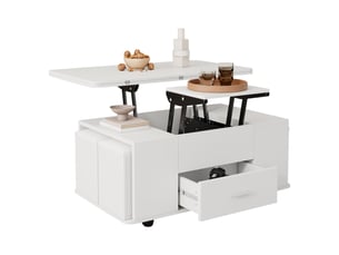 Table basse  coloris blanc <strong></strong> <strong></strong>