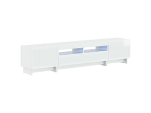 Meuble tv coloris blanc 49 cm <strong></strong> <strong></strong>