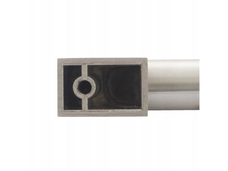  Poignée de meubles métallique, en tige, 320 mm, couleur acier inoxydable.  - Conforama B