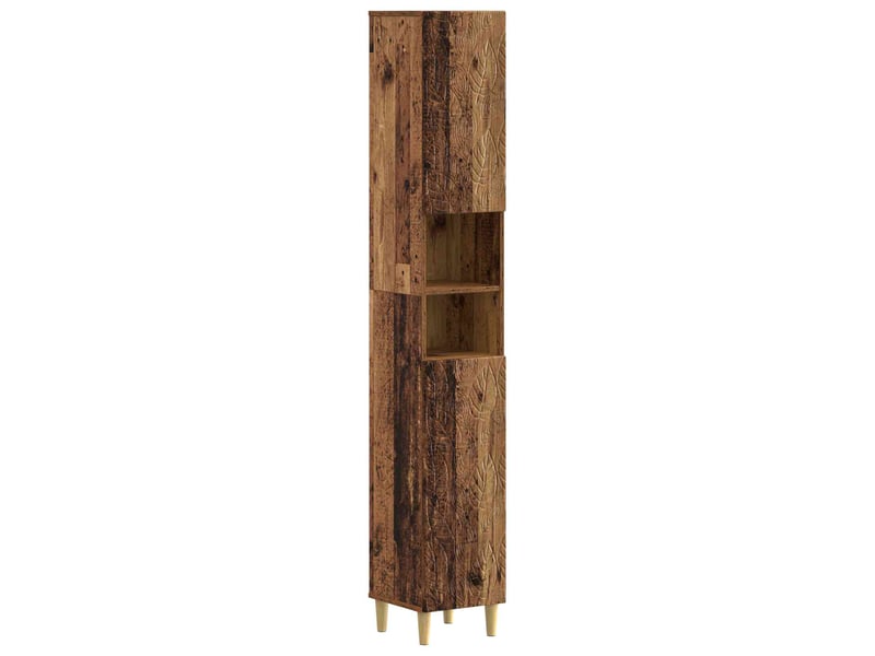 Ensemble de meuble de salle de bain 3 pièces delft bois ancien cf63375  - Conforama C
