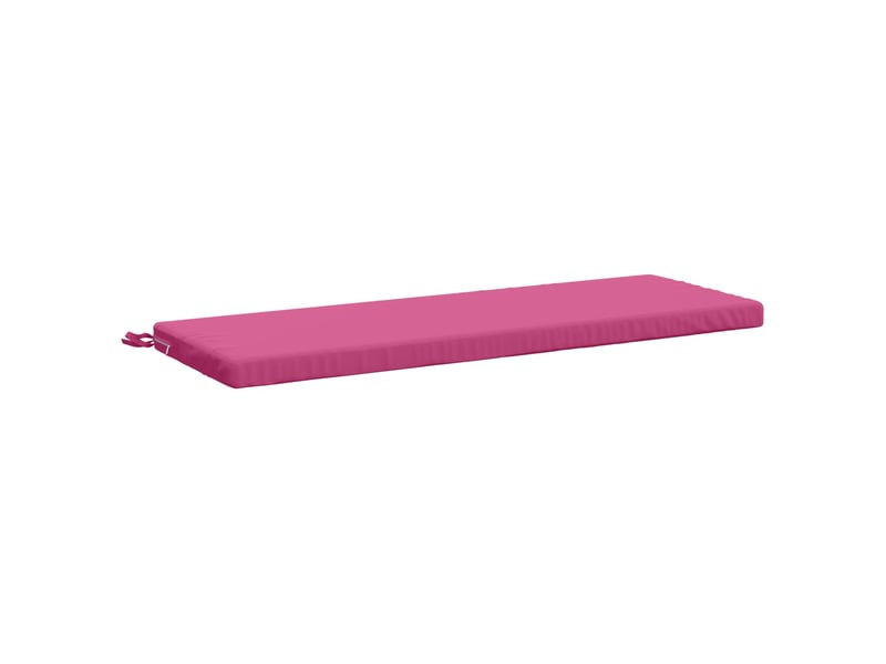 Lot de 2 coussins de banc, coussins d'assise soest 100 % polyester rose cf57335 - Conforama D