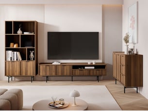 Meuble tv coloris marron 90 cm <strong></strong>  <strong></strong>