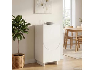 Buffet <strong></strong> <strong></strong> - 33.5 cm coloris blanc