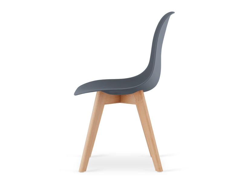 Family chaise kito - ardoise foncée x 2  - Conforama C