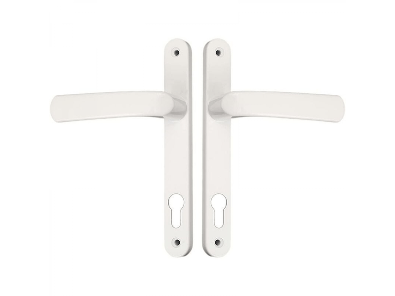  2 unités de poignée de porte, poignée de porte en aluminium pour chambre à coucher avec vis de montage  - Conforama A