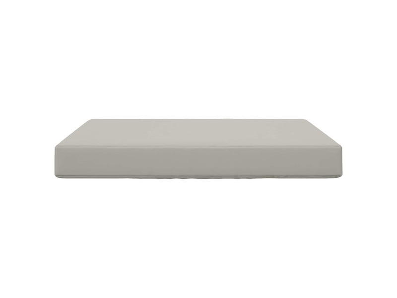  Coussin de canapé d'extérieur, coussin de chaise polyester gris 80 x 80 cm cf54093  - Conforama D