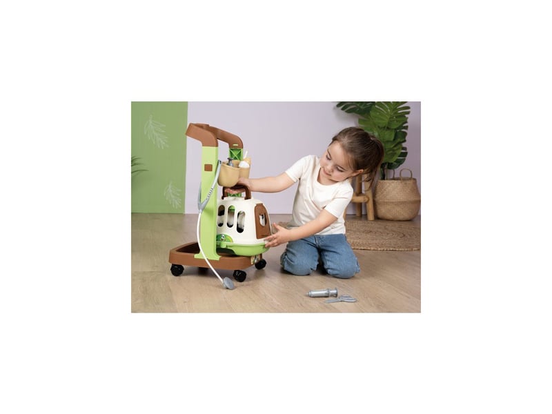 Chariot de jeu vétérinaire 2 en 1 avec panda en peluche et accessoires SMO3032163404071 - Conforama C