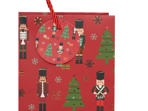 Sac cadeau de noël casse-noisette moyen modèle