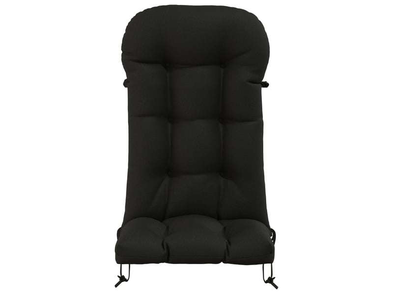  Coussin de transat ensoleillé, coussin pour bain de soleil putten 100 % polyester noir cf56083  - Conforama D