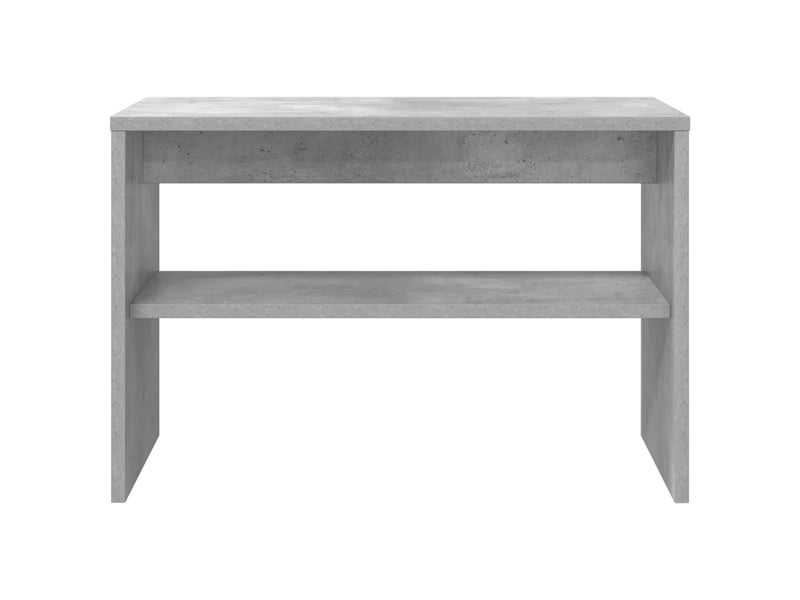  Meuble tv - banc tv - meuble de rangement 60 x 30 x 40 cm gris béton bois d'ingénierie  - Conforama E