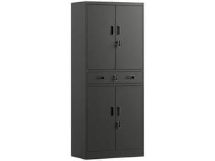 Armoire <strong>SWEIKO</strong> <strong></strong> coloris noir largeur 75 cm