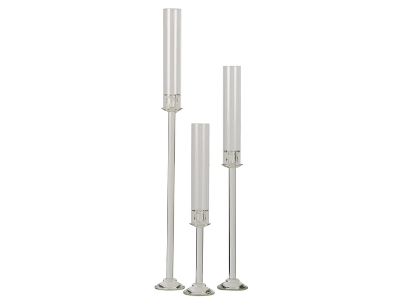  Chandelier design en cristal wendy 100cm transparent  - Conforama C