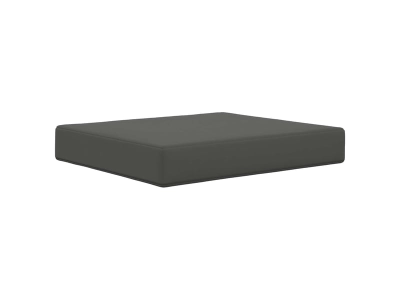  Coussin de canapé d'extérieur, coussin de chaise polyester anthracite 60 x 50,5 cm cf54007  - Conforama D