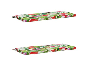 Lot de 2 coussins de banc, coussins d'assise soest 100 % polyester cf56909