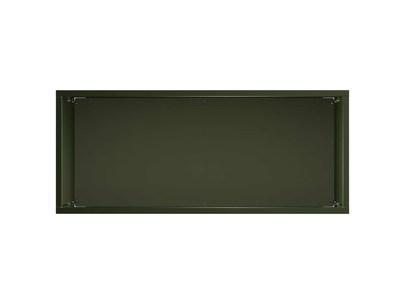 Jardinière - cache-pot de jardin vert olive 40 x 20 x 75 cm - Conforama D