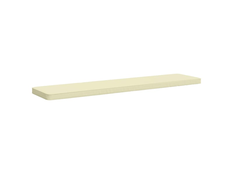  Lot de 2 coussins de banc, coussins d'assise vught 100 % polyester crème cf57946  - Conforama D