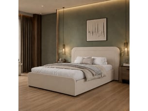 Lit 2 places 140x190 cm <strong>CONCEPT USINE</strong>  <strong></strong> coloris beige