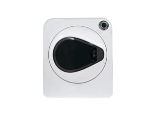 Sèche-linge 3 kg avec chauffage ptc, tambour inox, 4 programmes, mural ou empilable