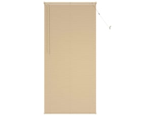 Store vénitien, store de fenêtre marron clair avec motif 213 x 70 cm 25 mm pvc cf47950