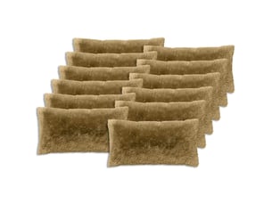 Lot de 2 coussins avec oreiller, coussins décoratifs heerlen gris clair fleece pv cf50442