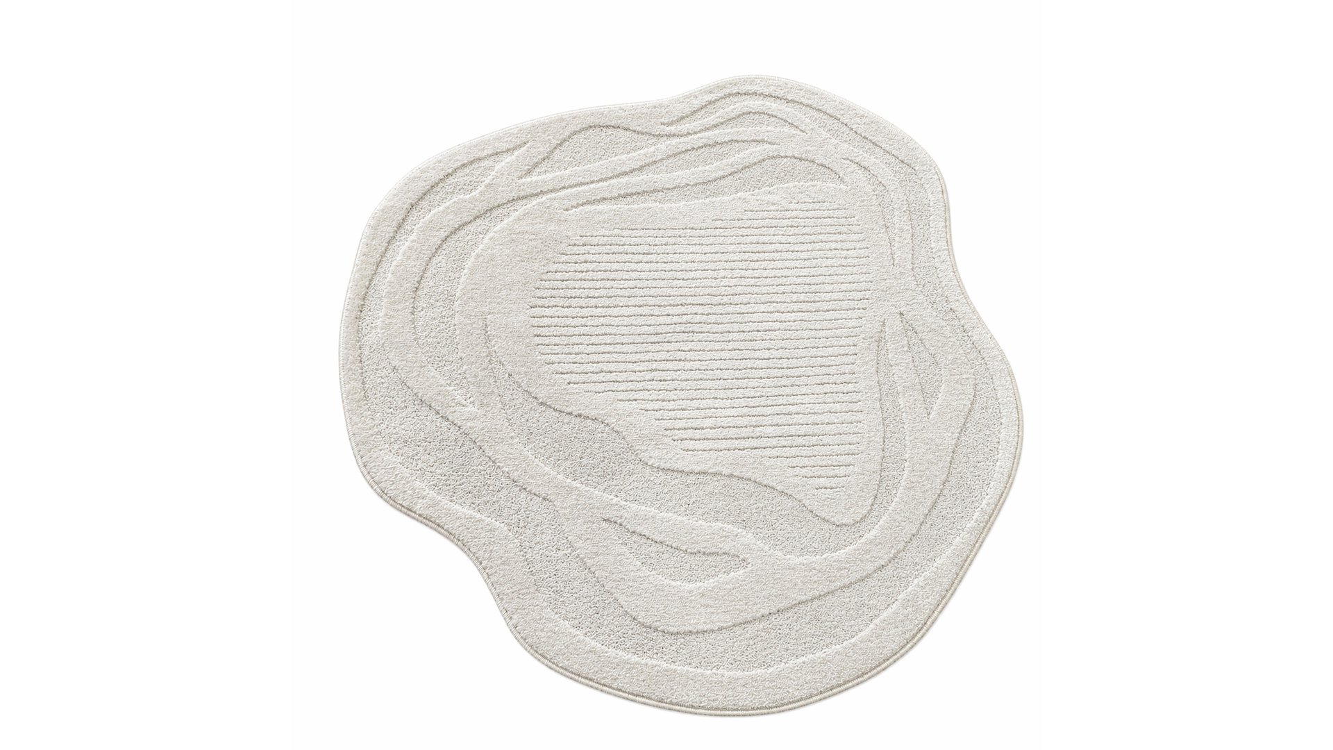CONFORAMA Tapis 200 cm LATA coloris beige