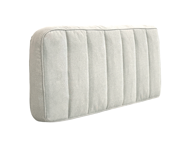 Tête de lit vercart beige 100x60 cm - polyester, épaisseur 10 cm  - Conforama A