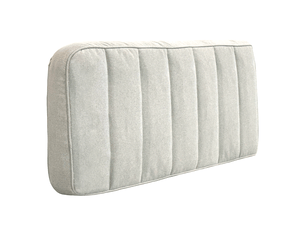 Tete de lit A fixer sur le cadre de lit largeur 100 cm beige
